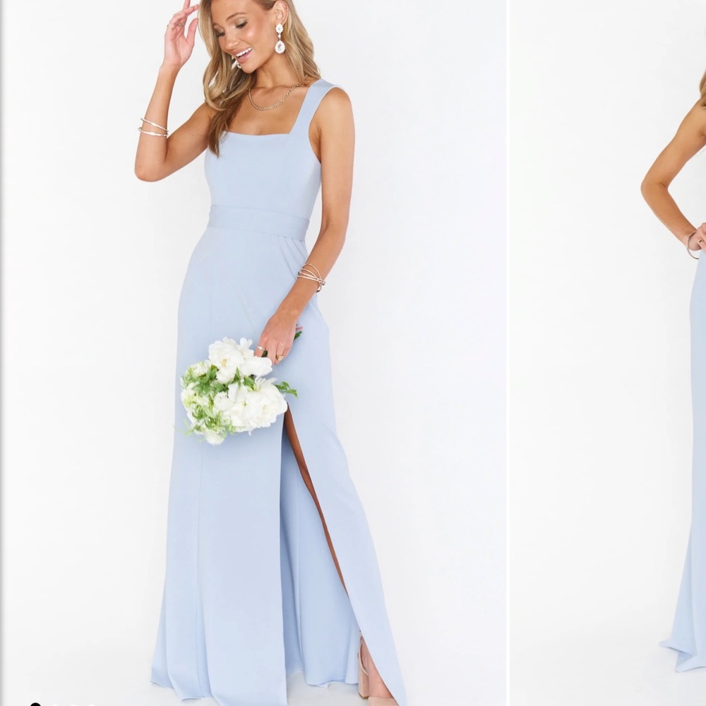 COPY - Show me your Mumu Paris Gown in steel blue